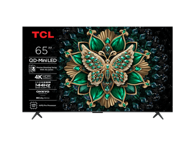 TCL TV 65C61K, Mini LED QLED, 65"